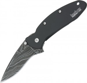 Складной нож Kershaw Scallion Damascus folding knife 1620DAMBK