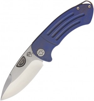 Medford Theseus Framelock Blue folding knife