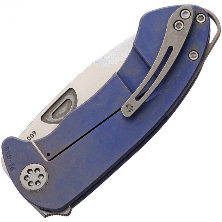 Medford Theseus Framelock Blue folding knife Medford Theseus Framelock Blue folding knife