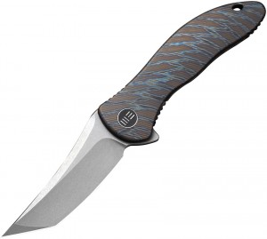 Складной нож We Knife Mini Synergy Tanto tiger stripes 2012C