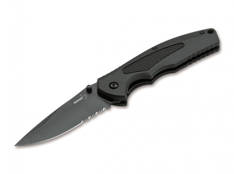Cuchillo Böker Plus Gemini NGA folding knife black 01BO503