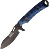 Cuchillo Cuchillo Dawson Knives Harvester Fixed Blade Blk/Blue