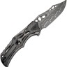 Cuchillo Cuchillo plegable CIVIVI Biophase Damascus, Gray Aluminum G10, Black