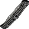 Cuchillo Cuchillo plegable CIVIVI Biophase Damascus, Gray Aluminum G10, Black