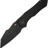 Taschenmesser We Knife High-Fin XL | Framelock Black