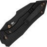 Taschenmesser We Knife High-Fin XL | Framelock Black