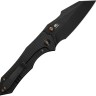 Taschenmesser We Knife High-Fin XL | Framelock Black