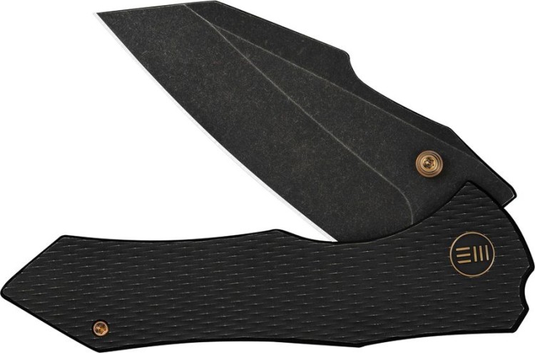 Taschenmesser We Knife High-Fin XL | Framelock Black Taschenmesser We Knife High-Fin XL | Framelock Black