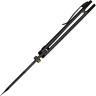Taschenmesser We Knife High-Fin XL | Framelock Black