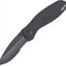 Складной нож Kershaw Blur Linerlock A/O Black folding knife combo edge 1670BLKST