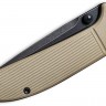 Cuchillo CIVIVI Badlands Vagabond Flipper Knife 9Cr18MoV Black Stonewashed Tan C2019A