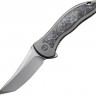 Cuchillo Cuchillo plegable We Knife Mini Synergy Tanto shredded carbon fiber 2012CF-A