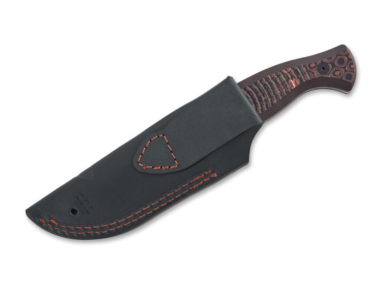 Cuchillo Fox Knives East Wood Tiger Fat Carbon Uni Copper Damascus Cuchillo Fox Knives East Wood Tiger Fat Carbon Uni Copper Damascus