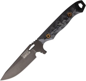Feststehendes Messer Dawson Knives Outcast Fixed Blade Blk/Gry