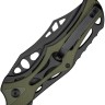 Taschenmesser CIVIVI Biophase Nitro-V Black, Aluminum G10, Green