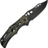 Складной нож CIVIVI Biophase Nitro-V Black, Aluminum G10, Green