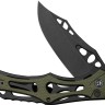 Taschenmesser CIVIVI Biophase Nitro-V Black, Aluminum G10, Green