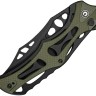 Складной нож CIVIVI Biophase Nitro-V Black, Aluminum G10, Green