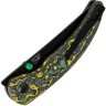 Kizer Cutlery Chili Pepper Button Lock Toxic