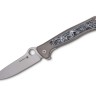 Taschenmesser Spyderco Slym M390 | Titanium