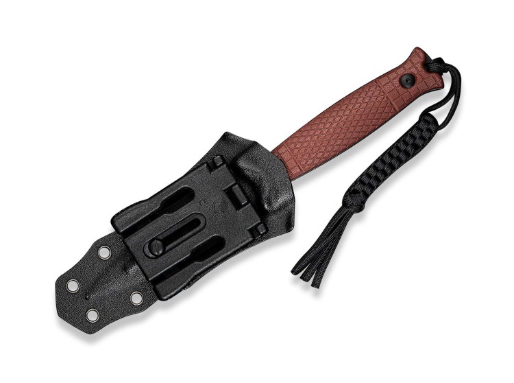 Feststehendes Messer CIVIVI Perfrico 14C28N | Burgundy G10 | Black & Gray Striped Feststehendes Messer CIVIVI Perfrico 14C28N | Burgundy G10 | Black & Gray Striped