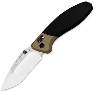 Cuchillo plegable | Navajas Kizer Bulli S45VN | Black & Gold Titanium