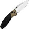Cuchillo Cuchillo plegable | Navajas Kizer Bulli S45VN | Black & Gold Titanium