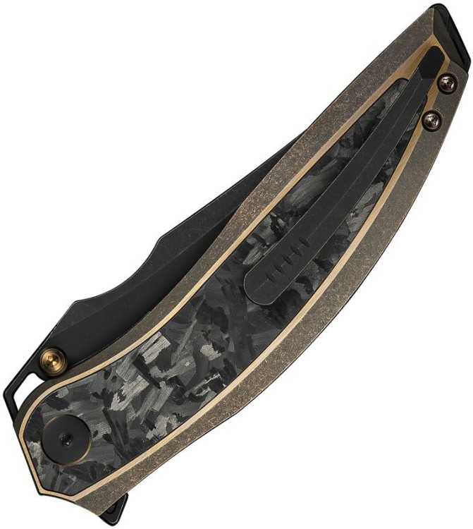 Cuchillo Cuchillo plegable | Navajas We Knife Quinseris M390 | Titanium