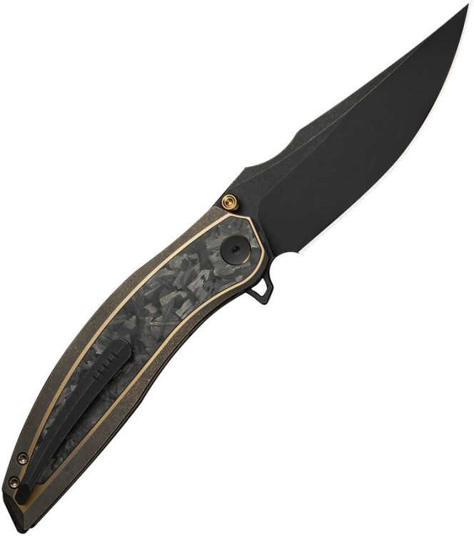 Cuchillo Cuchillo plegable | Navajas We Knife Quinseris M390 | Titanium