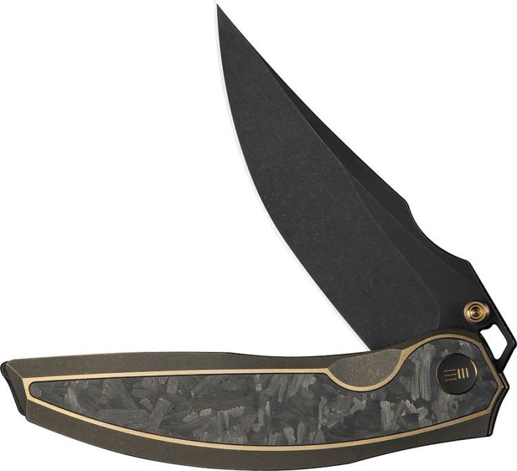 Cuchillo Cuchillo plegable | Navajas We Knife Quinseris M390 | Titanium