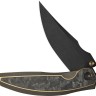 Cuchillo Cuchillo plegable | Navajas We Knife Quinseris M390 | Titanium