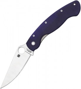 Taschenmesser Spyderco Military CPM S110V Dark Blue G-10 C36GPDBL