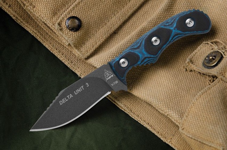 TOPS Delta Unit 3 knife DEUT03 knife TOPS Delta Unit 3 knife DEUT03 knife