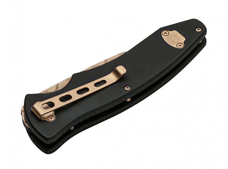 Cuchillo Cuchillo plegable Böker Tirpitz-Damascus Gold 42 110196DAM