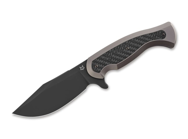 Cuchillo Fox Knives East Wood Tiger Titanium CF