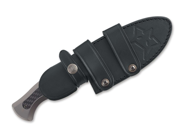 Cuchillo Fox Knives East Wood Tiger Titanium CF Cuchillo Fox Knives East Wood Tiger Titanium CF