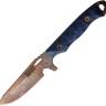 Нож Dawson Knives Outcast Fixed Blade Blk/Blu