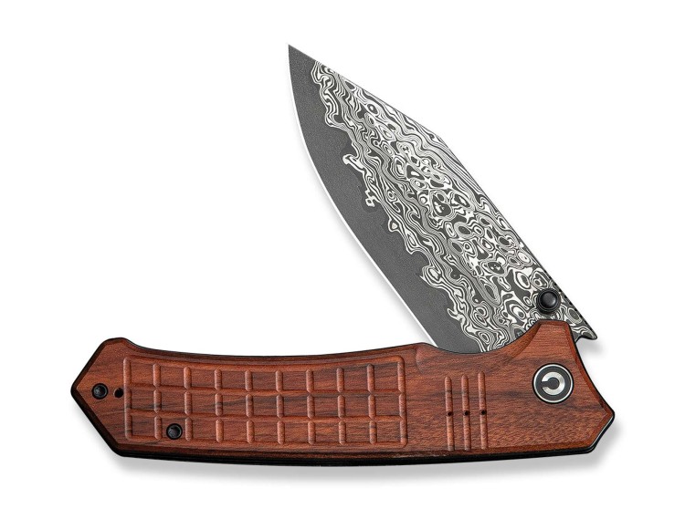 Cuchillo Cuchillo plegable | Navajas CIVIVI Tacticorix Damascus Guibourtia