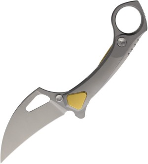 Складной нож Rike Knife Bakutuk | Titanium | M390