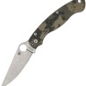 Cuchillo Cuchillo plegable Spyderco Military 2 Compression Lock folding knife G10,camo