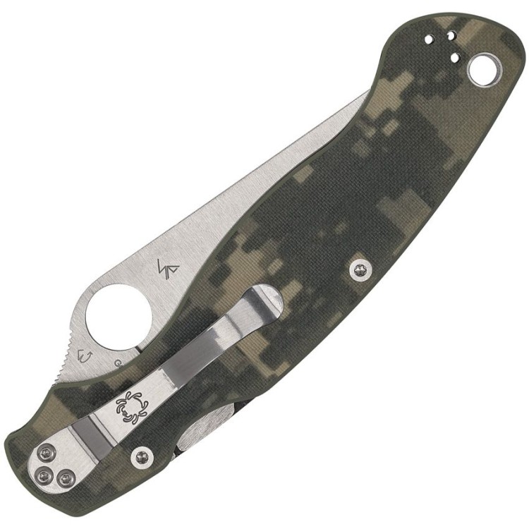 Складной нож Spyderco Military 2 Compression Lock folding knife G10,camo Складной нож Spyderco Military 2 Compression Lock folding knife G10,camo