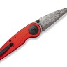 Cuchillo Cuchillo plegable | Navajas CIVIVI Starflare Aluminum Red, Damascus