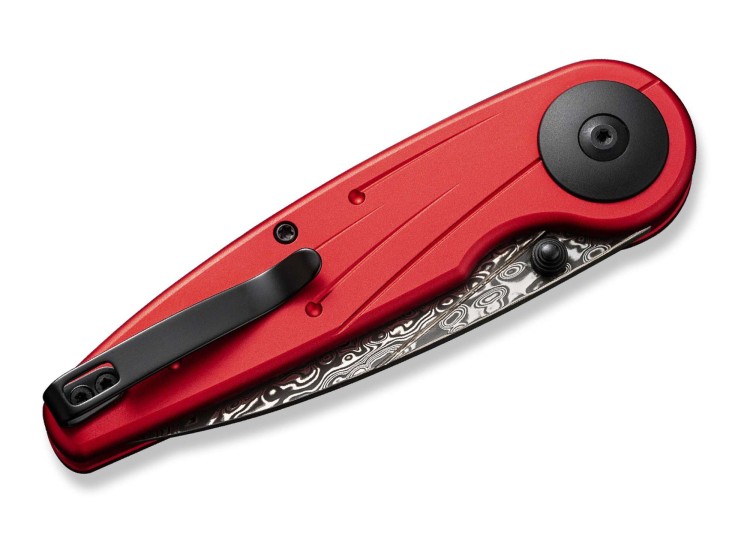 Taschenmesser CIVIVI Starflare Aluminum Red, Damascus Taschenmesser CIVIVI Starflare Aluminum Red, Damascus