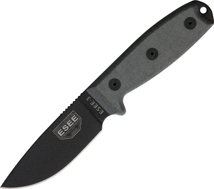 Cuchillo Cuchillo | Navajas ESEE Model 3 | Standard Edge