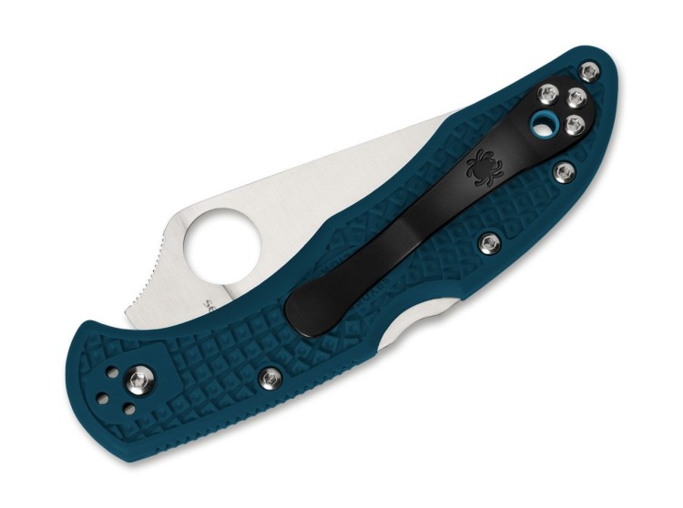 Cuchillo Cuchillo plegable | Navajas Spyderco Delica 4 | Lightweight K390 | Serrated Blue Cuchillo Cuchillo plegable | Navajas Spyderco Delica 4 | Lightweight K390 | Serrated Blue