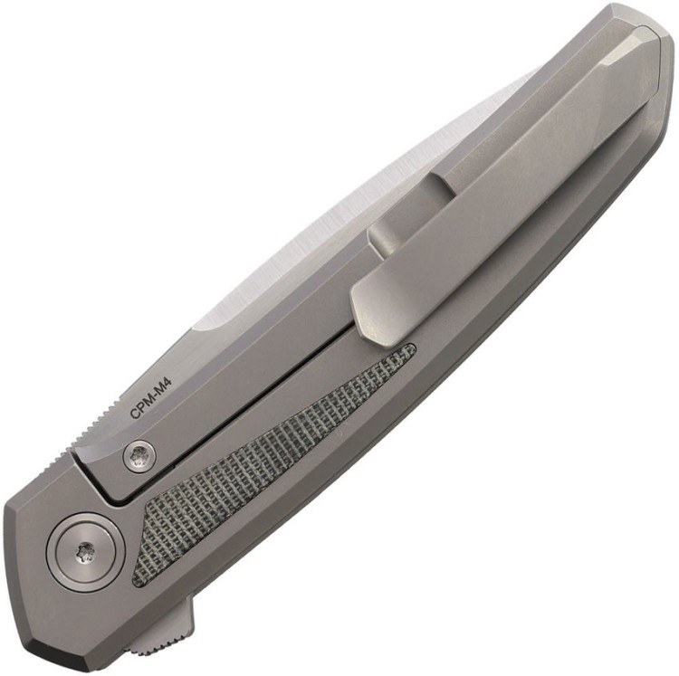 Складной нож Pena Knives Cobra | Titanium Black/Brown | CPM-M4