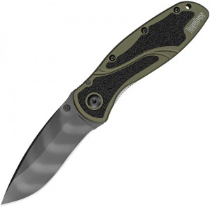 Складной нож Kershaw Blur Linerlock A/O Tiger St folding knife 1670OLTS