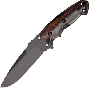 Hogue Tactical Fixed Blade Wood Cocobolo Scales
