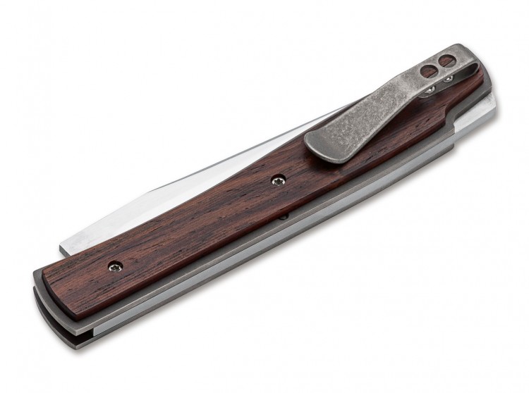 Cuchillo Böker Plus Urban Trapper Backlock Cocobolo folding knife 01BO787