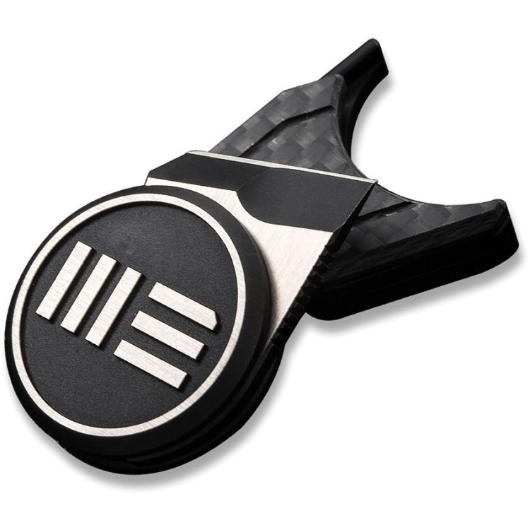 шейный нож We Knife Quark Neck Knife Silver